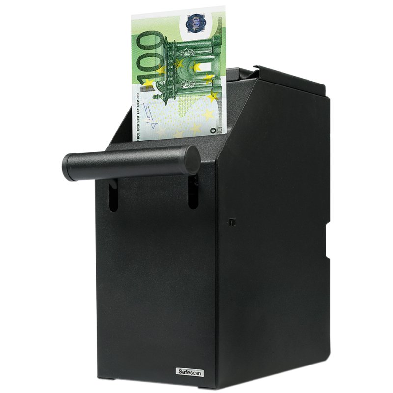 Safescan banknote safe Safescan 4100, black, mechanical, 102×190×225 mm